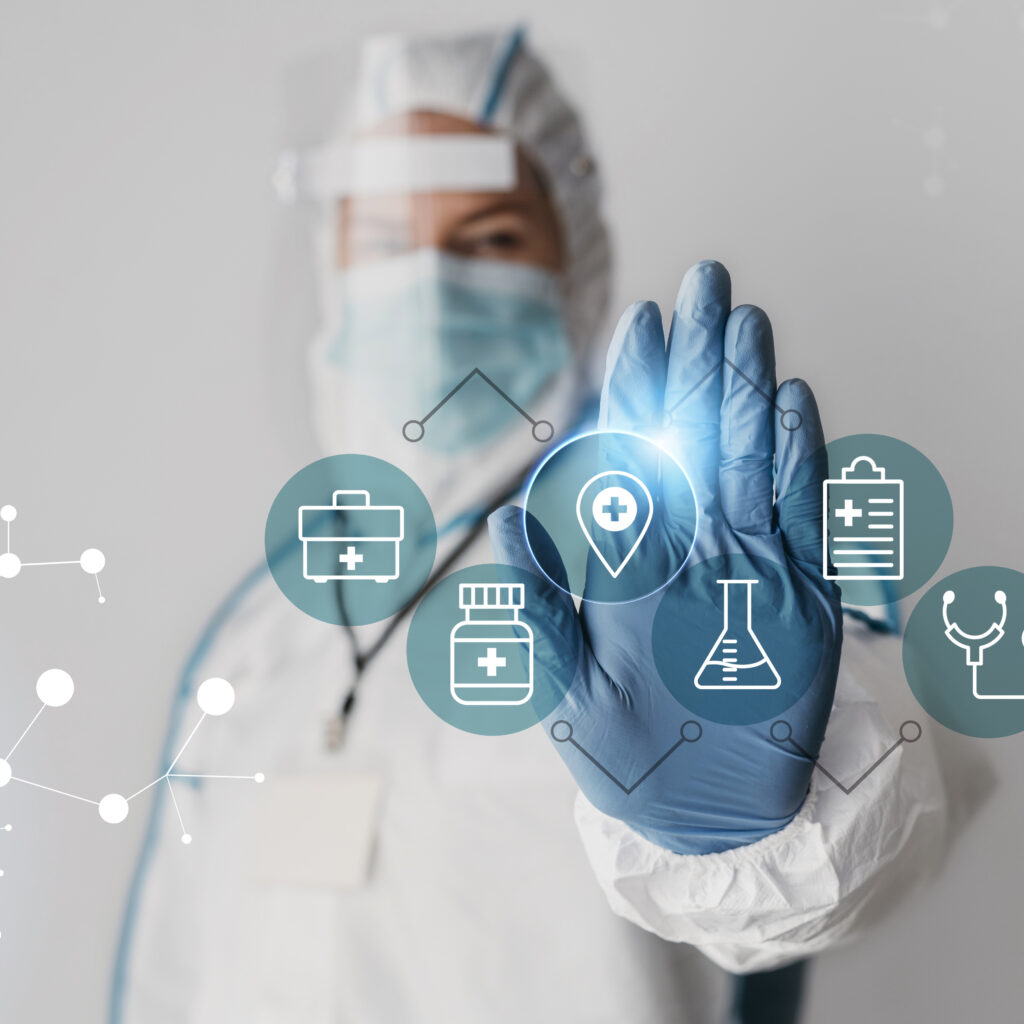 medical-banner-with-doctor-wearing-equipment