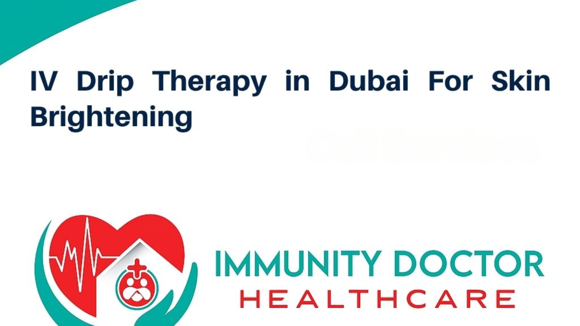 IV Drip Therapy in Dubai For Skin brightening