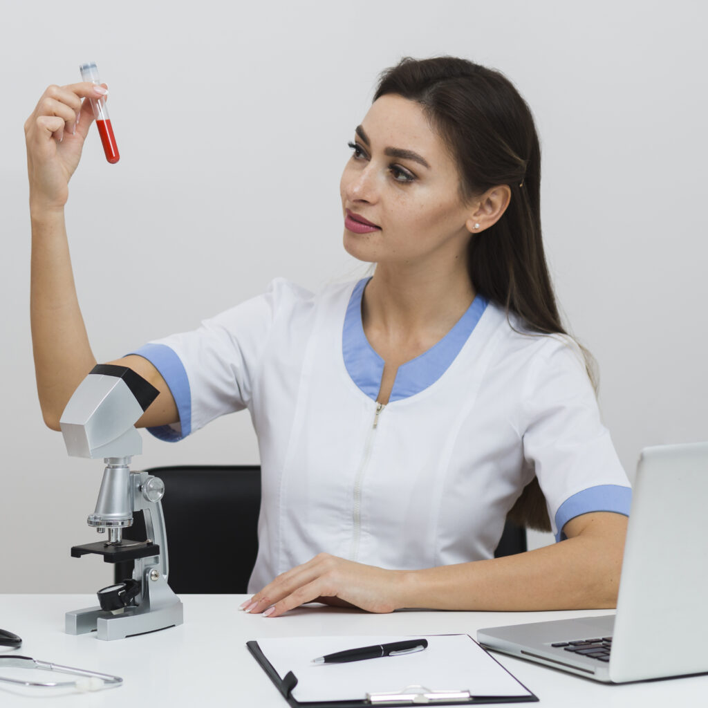 Blood/ lab test at home in Dubai